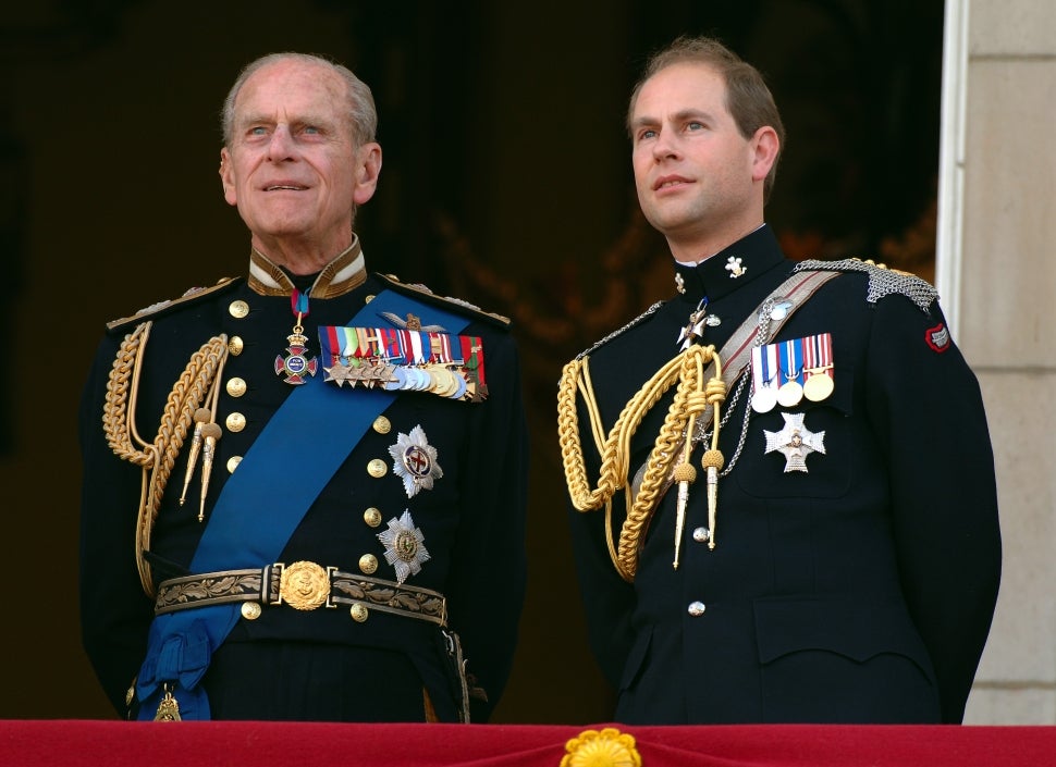 Prince Philip and Prince Edward