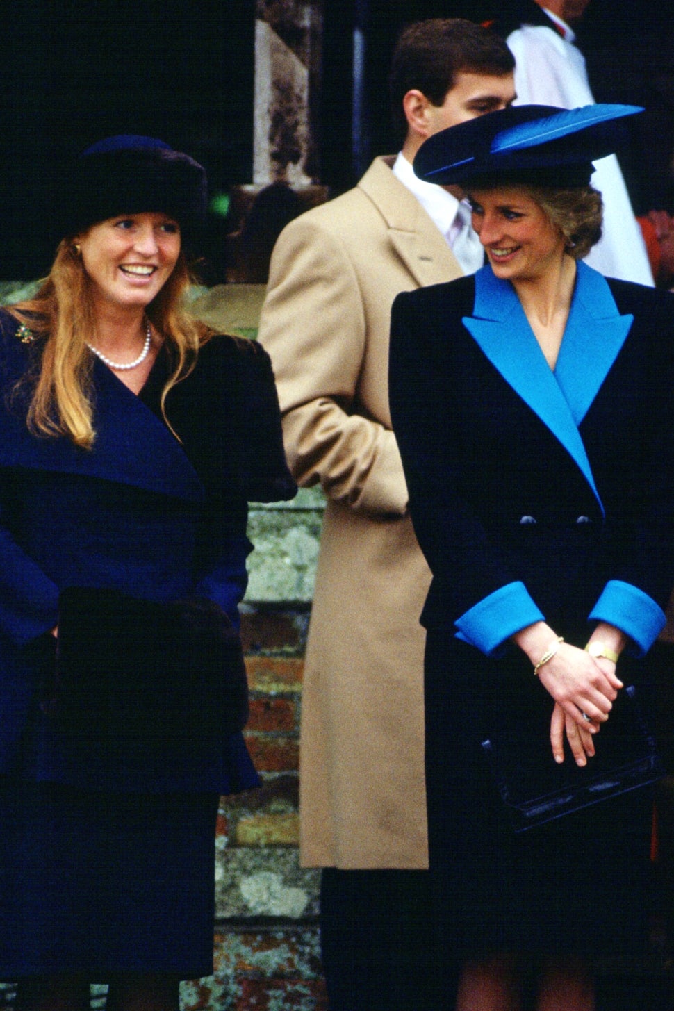 Sarah Ferguson and Princess Diana 