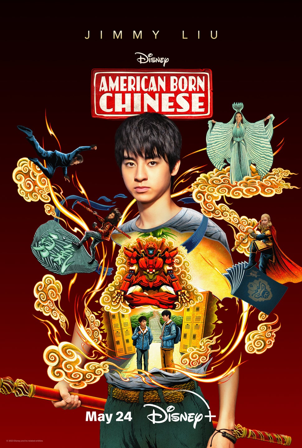 American Born Chinese Poster - Jimmy Liu