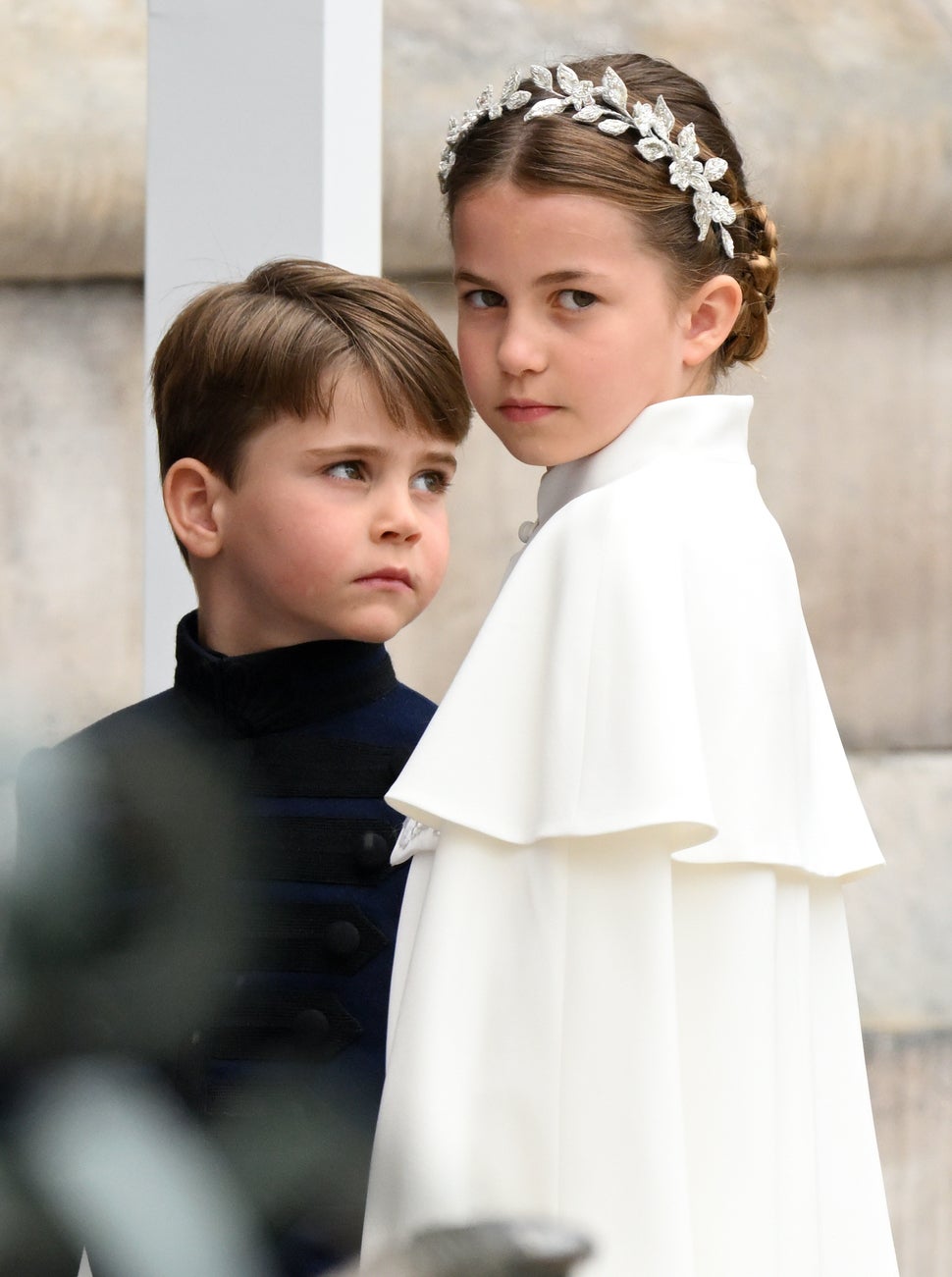 Princess Charlotte Is a Doting Sister at Grandfather King Charles III's ...