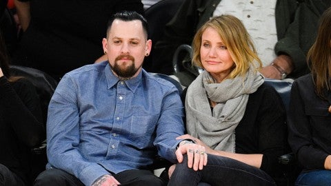 Benji Madden debuts massive head tattoo while out with Cameron Diaz   photos  newscomau  Australias leading news site