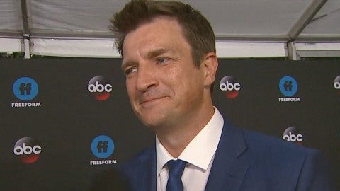 Castle' Star Nathan Fillion Calls New Huge Back Tattoo a 'Poor Choice' |  Entertainment Tonight