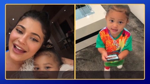 Kylie Jenner S Daughter Stormi Sings Her Viral Rise And Shine Song Entertainment Tonight - making kylie jenner a roblox account