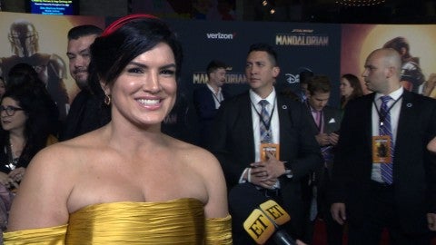 Mandalorian Star Gina Carano Dropped By Lucasfilm Amid Backlash Over Controversial Tweets Entertainment Tonight