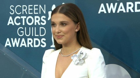 Millie Bobby Brown Talks Sexualization And Inappropriate Comments Directed At Her As She Turns 16 Entertainment Tonight Waves crashed in the background of the sweet social share where the cute couple are perched atop a wooden lookout post on the beach. millie bobby brown talks sexualization