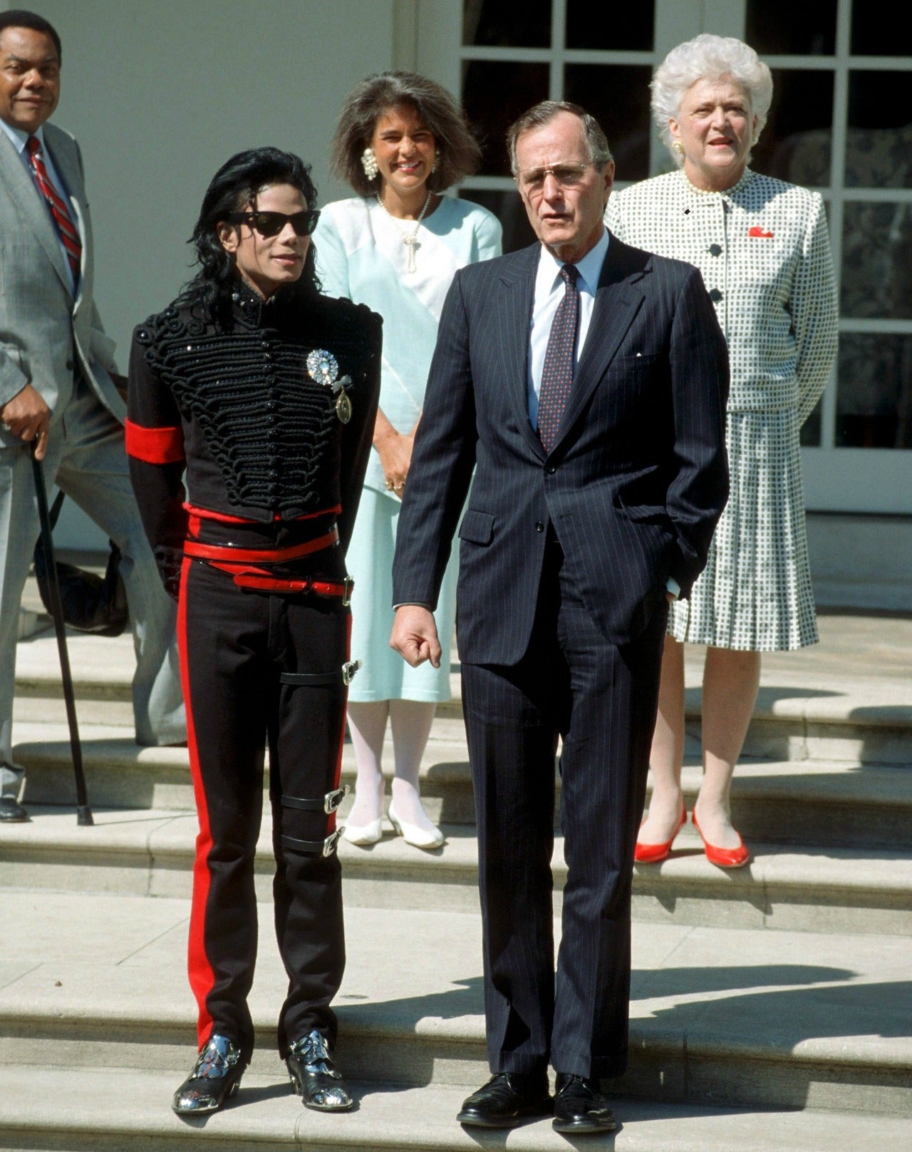 Lady Gaga Accused of Dressing Like a Nazi at Hillary Clinton Rally After Wearing Michael Jackson-Inspired Outf | Entertainment Tonight