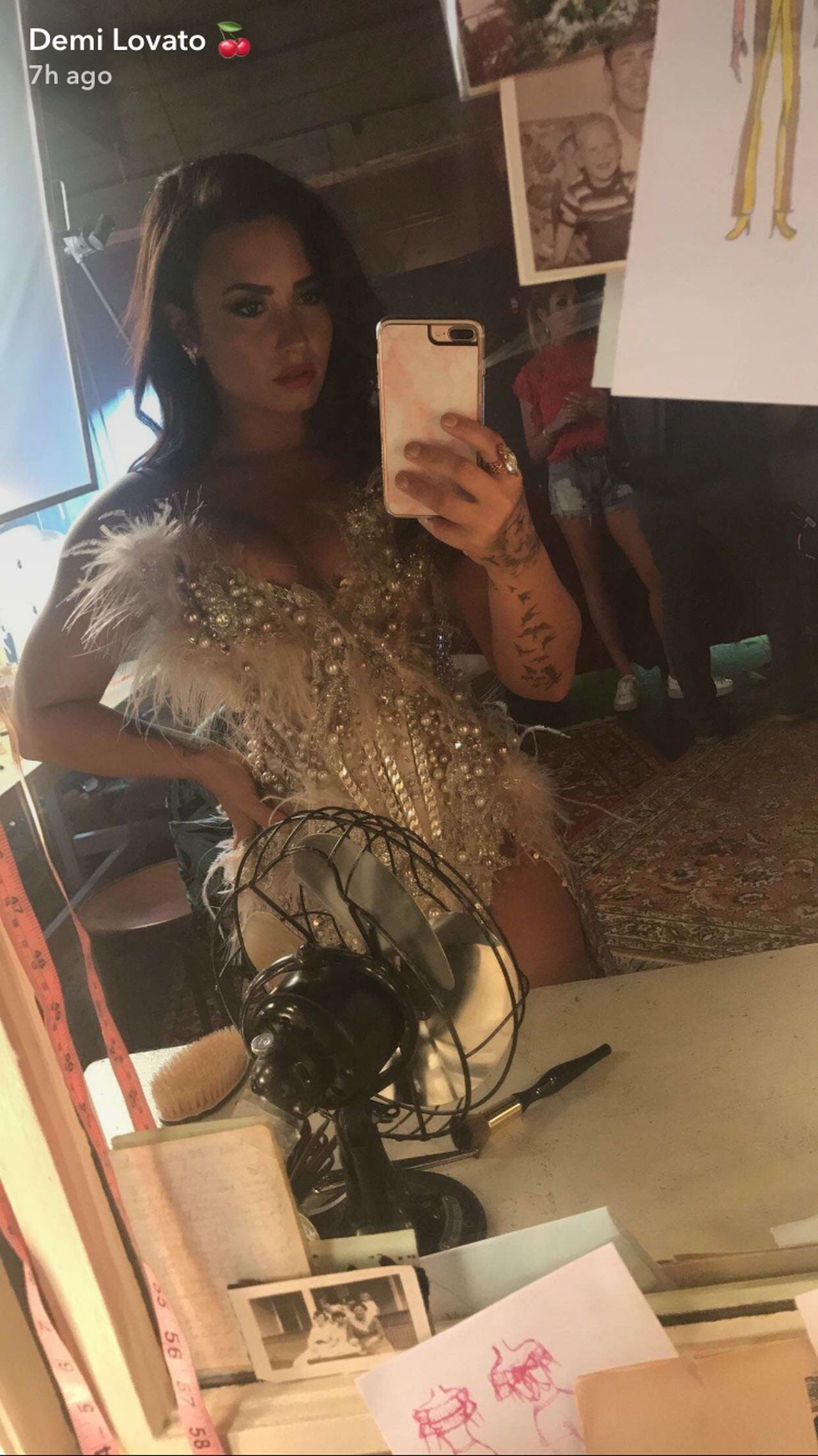 Demi Lovato Rocks a Series of Seductive Lingerie Looks on Snapchat |  Entertainment Tonight