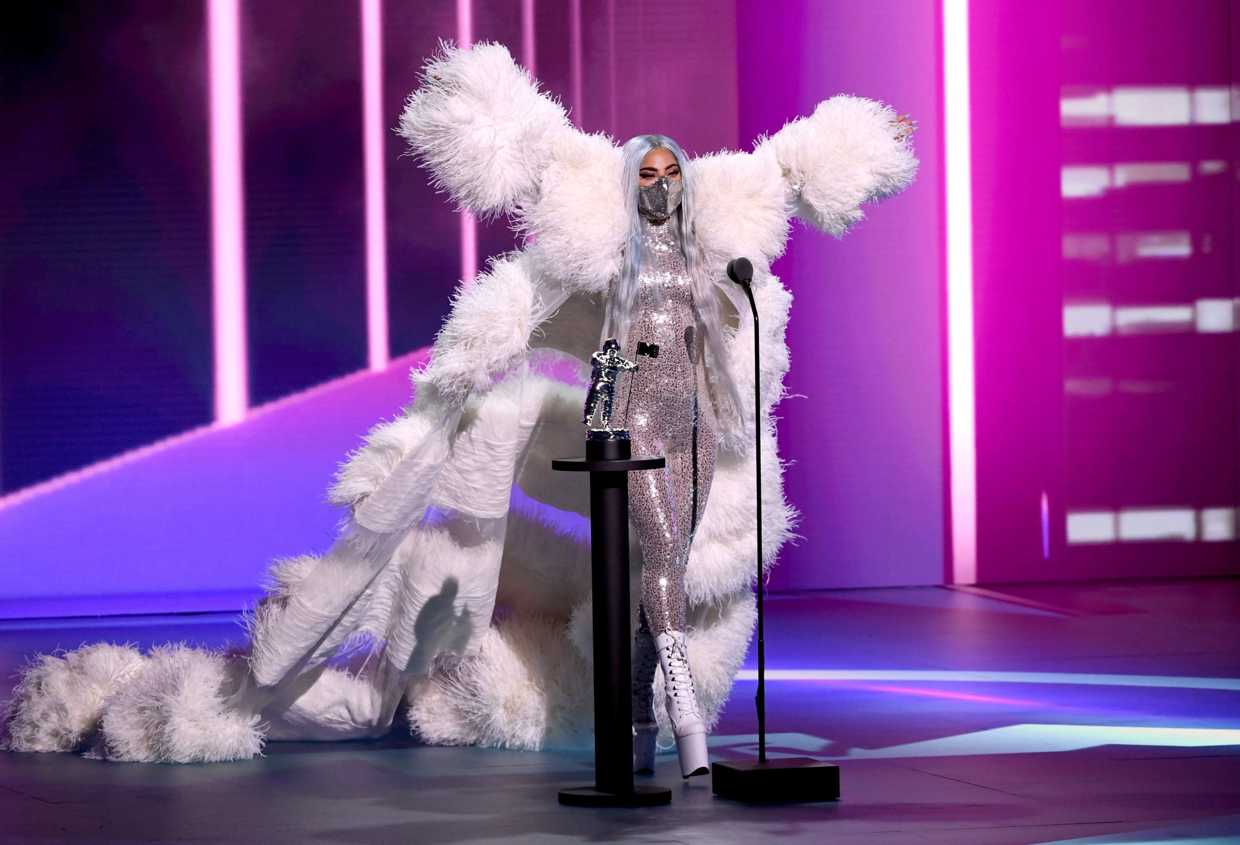 2020 MTV VMAs: See All of Lady Gaga's Showstopping Outfits and Mask Changes  | Entertainment Tonight