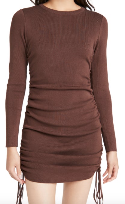 zara long sleeve leopard print dress Zara Leopard Print Mock Neck Mini Dress (Curvy)