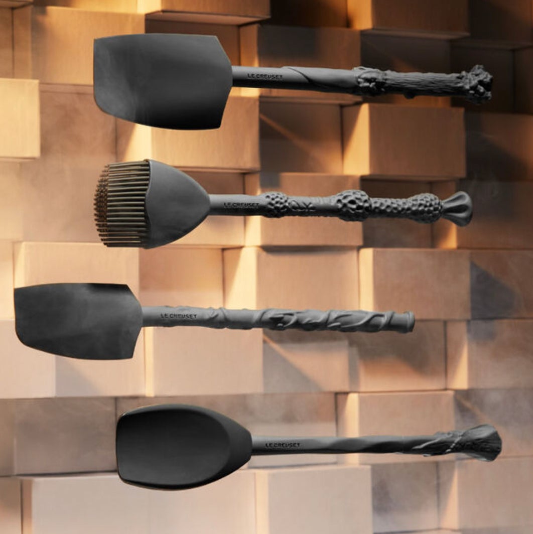 Lot 4 Spatules Magiques Le Creuset Harry Potter – Silicone – Neuves