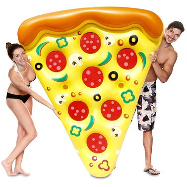 Joyin Giant Inflatable Pizza Slice Pool Float