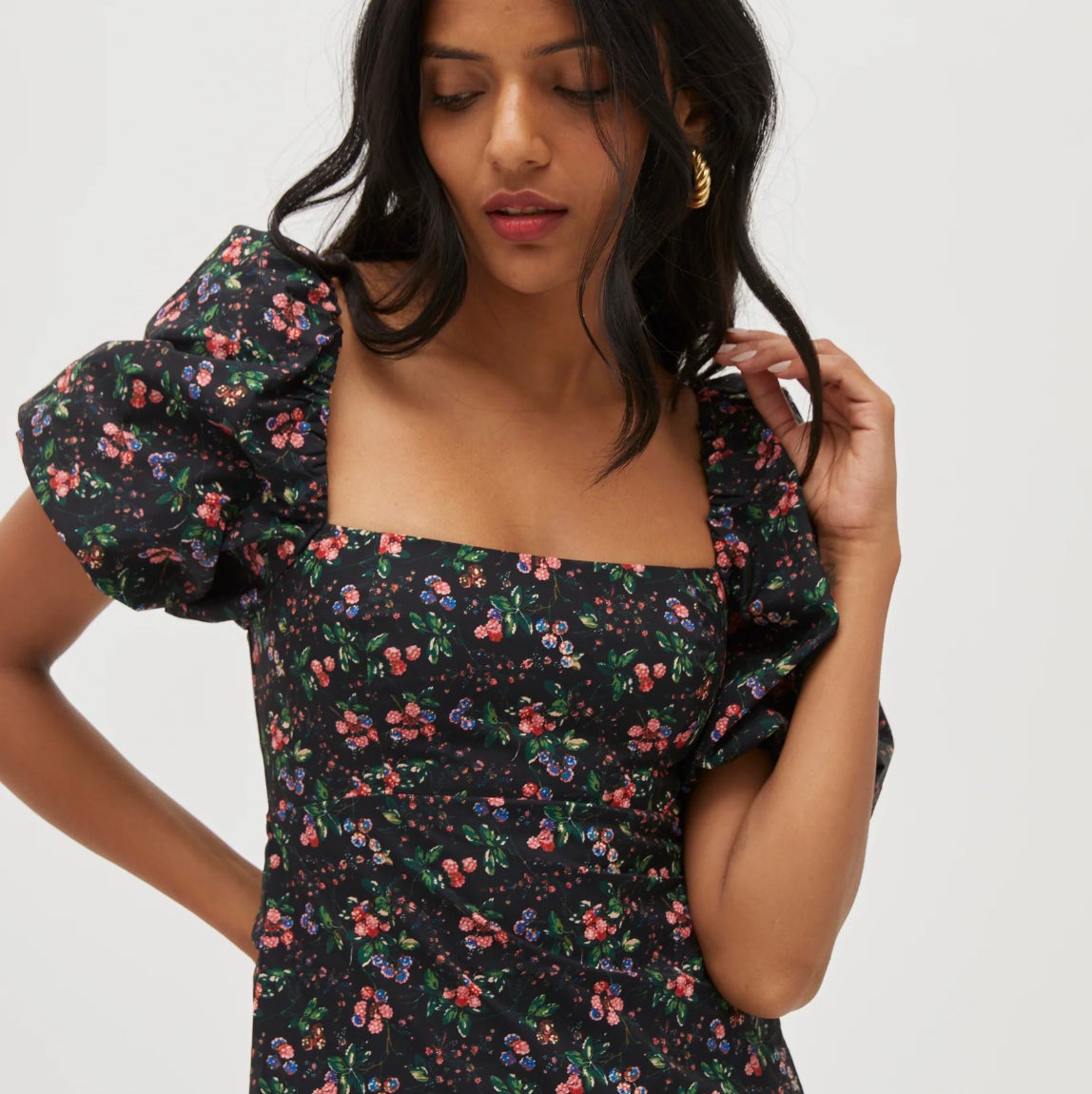 green emerald velvet dress Hill House Home The Rosetta Nap Dress | Red | Size Xxxxl main image 1