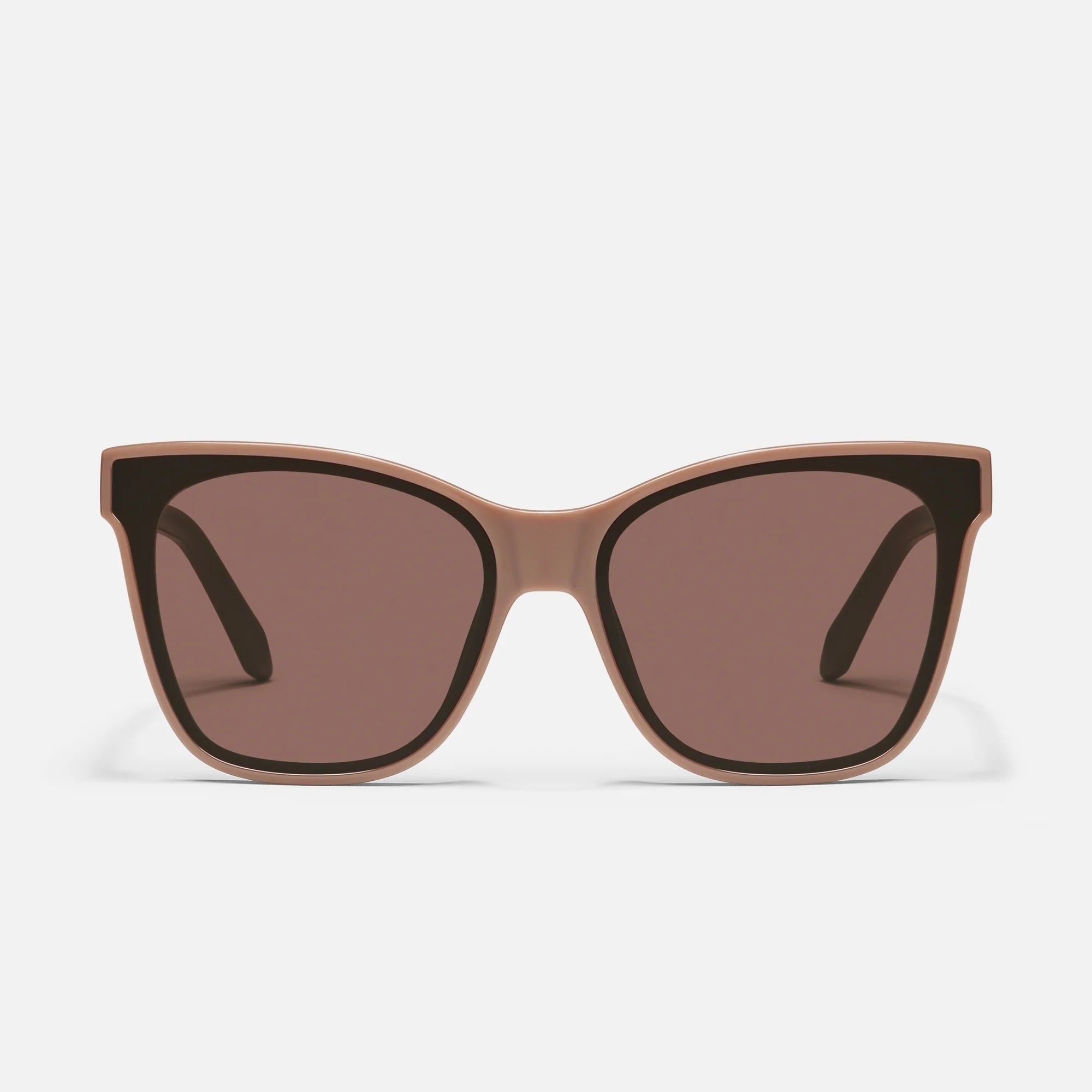 Quay Australia Hotel Lobby Sunglasses. Doe Brown/Brown New in case. Quay Sunglasses for Spring Break 2024: Shop the Quay x  main image 3