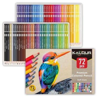Kalour 72 Count Colored Pencils