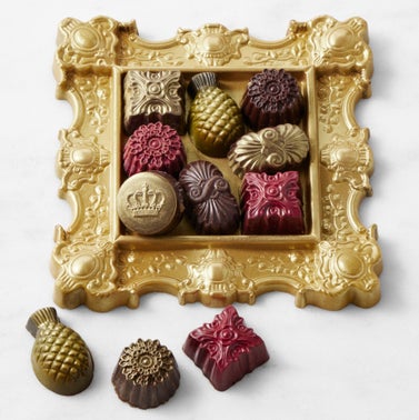 Bridgerton Assorted Chocolate Truffles on Chocolate Tray (11 Pieces)