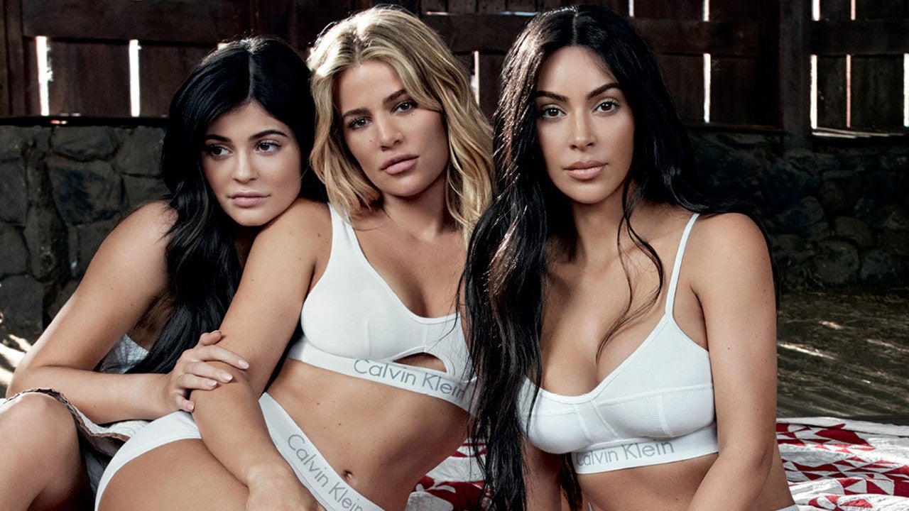 heks naturpark honning Pregnant Kylie Jenner Covers Up as She Poses With Sisters in Underwear Ads  | kare11.com