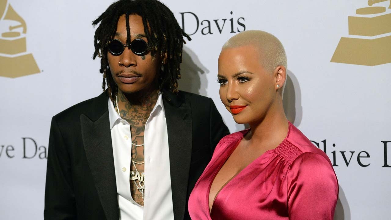 Exes Amber Rose and Wiz Khalifa Rock 'Suicide Squad' Costumes for Son Sebastian's Epic 5th Birthday Party