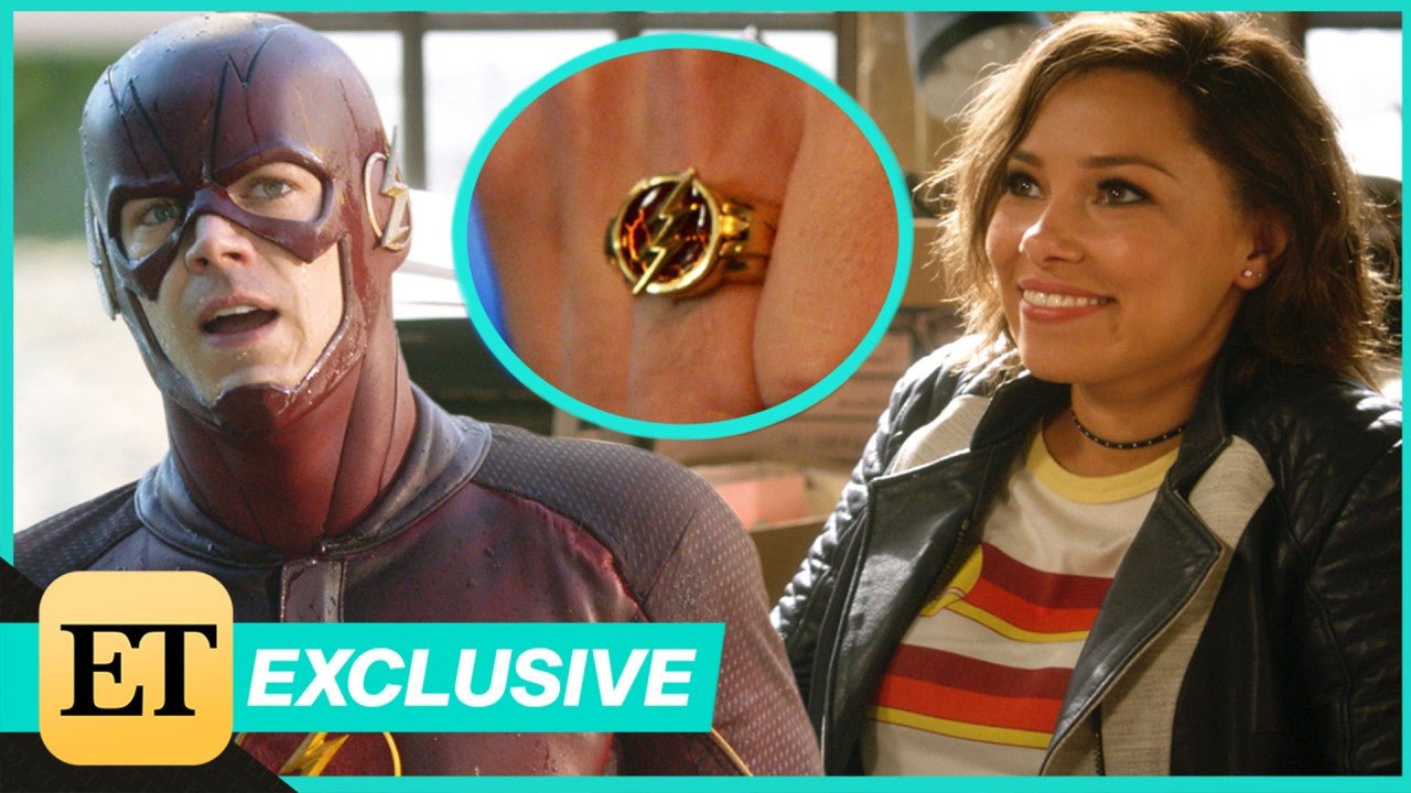 Movie Superhero Cosplay Barry Allen Metal Flash Ring Adult Unisex Jewelry  Prop | eBay
