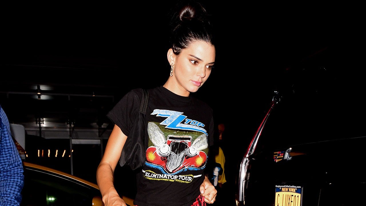 Kendall Jenner Wears Square-Toes With Gigi Hadid at Dinner in NYC
