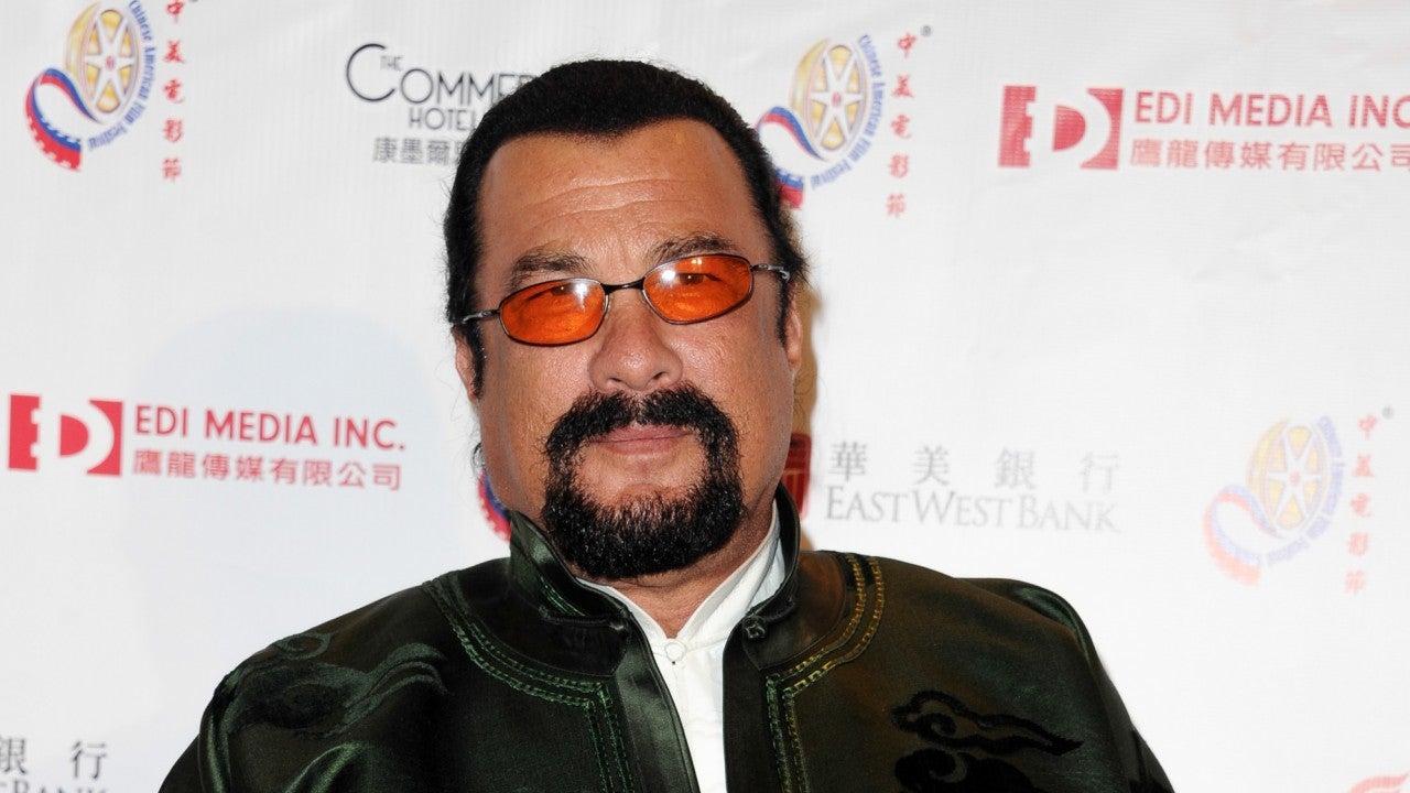 Steven Seagal Walks out of Interview After Being Asked About Sexual Harassment Allegations ...