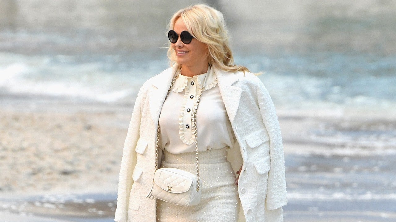 Pamela Anderson Sits Front Row at Chanel's Jaw-Dropping Beach Fashion Show  -- Pics! 