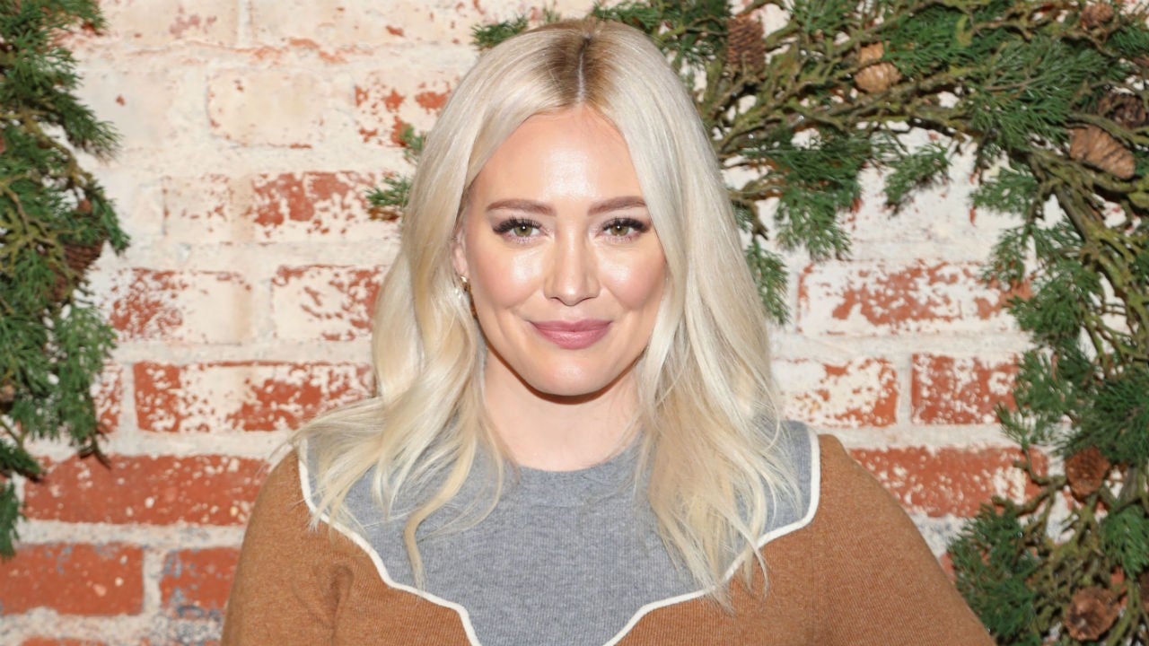 Hilary Duff shares photo of new baby, Mae James Bair, image size:1280x720