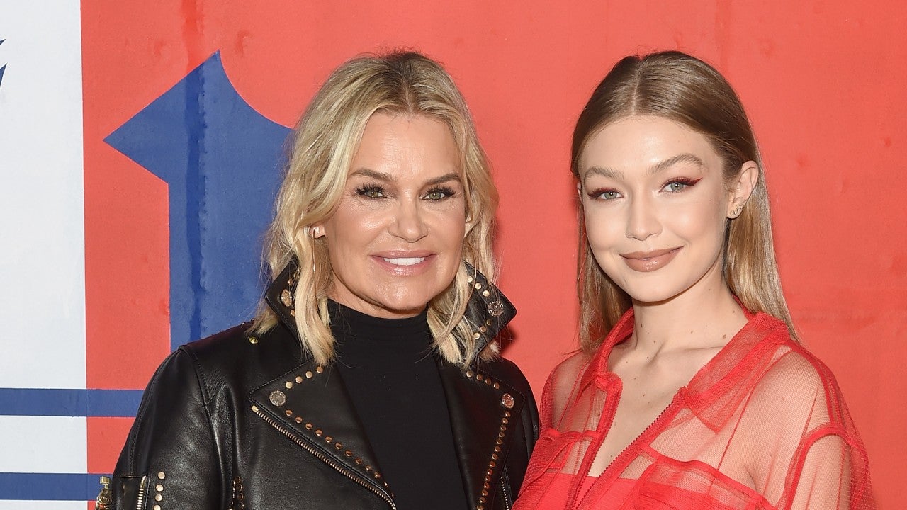 Yolanda Hadid Fawns Over Gigi Hadid's Baby Girl While Babysitting