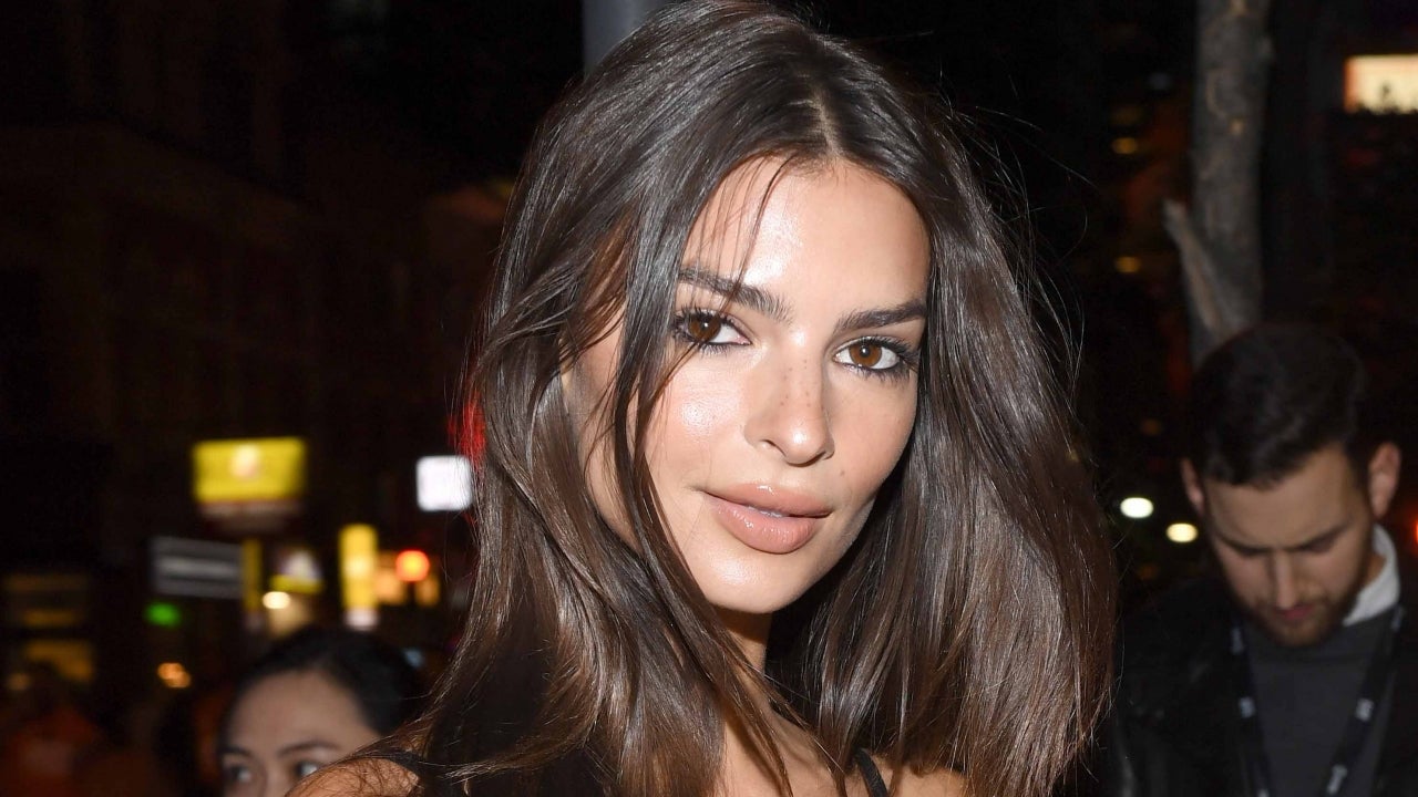 Emily Ratajkowski Channels Demi Moore's Iconic Pregnancy Photo Shoot for Halloween