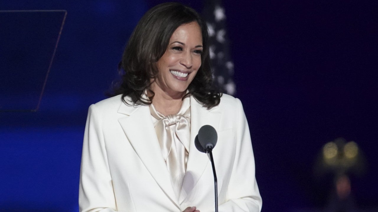 Why Kamala Harris' White Suit Is So Powerful -- Get Her Look!