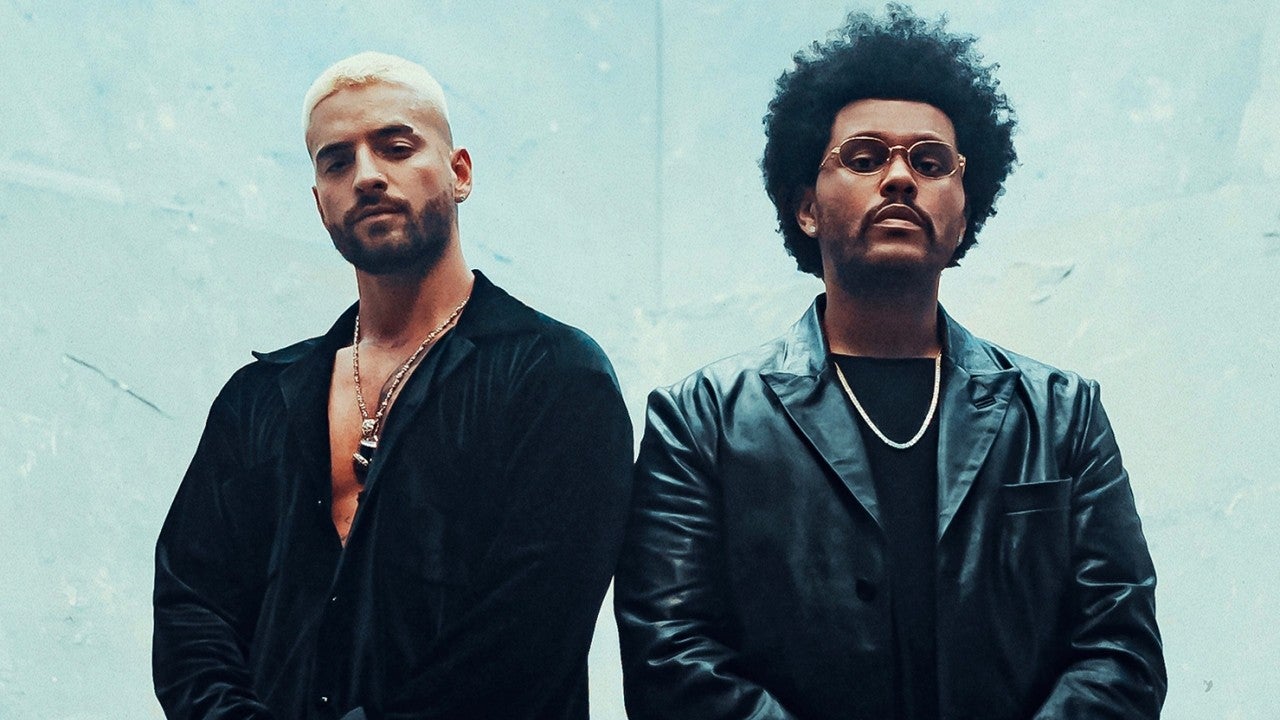 Maluma and The Weeknd Team Up for 'Hawái' Remix to Remind Us There Are No Language Barriers