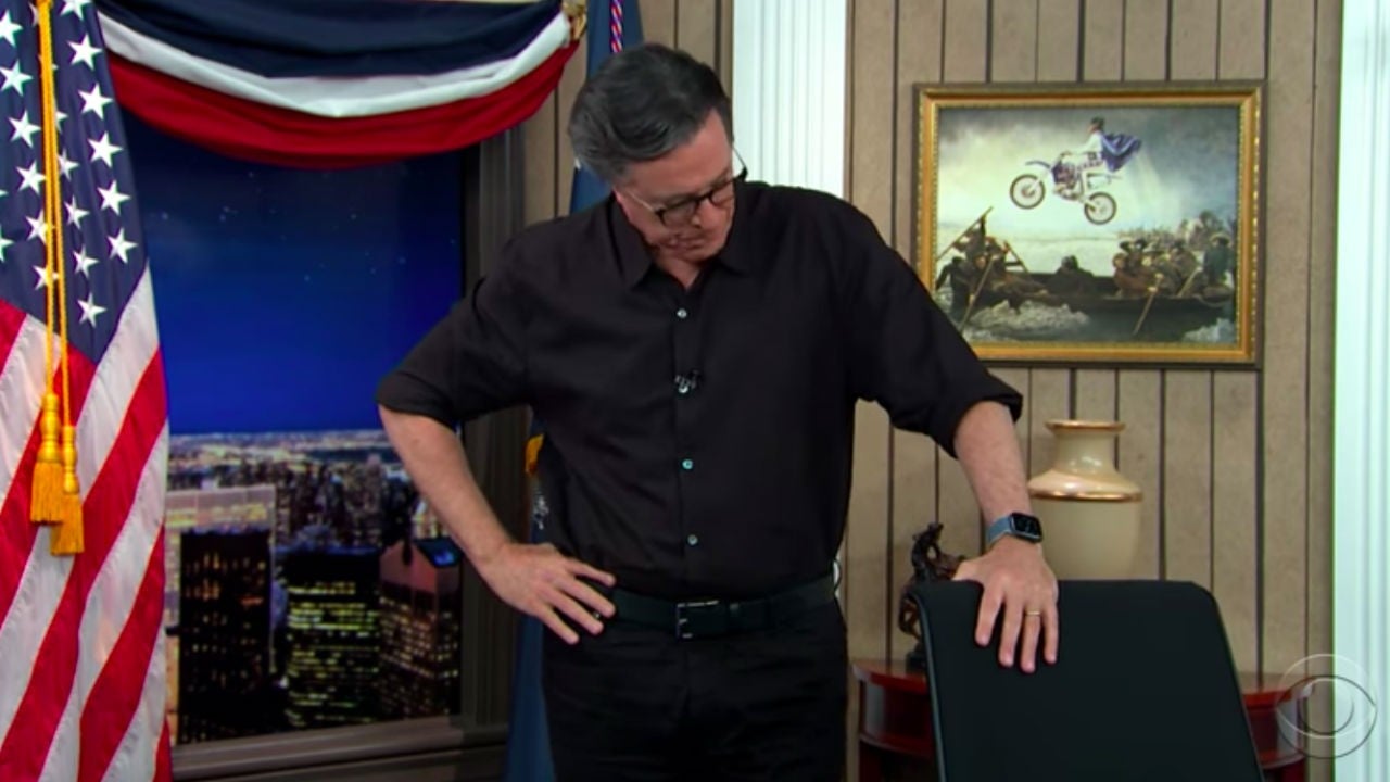 Stephen Colbert Gets Visibly Emotional Over Donald Trump's Speech: 'I Didn't Expect This to Break My Heart'