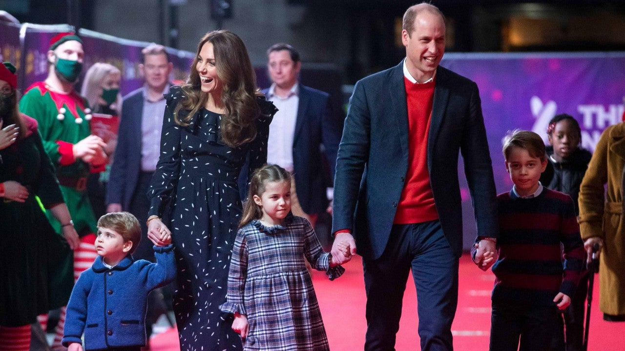 Prince William and Kate Middleton Make Surprise Public Appearance With Their Kids