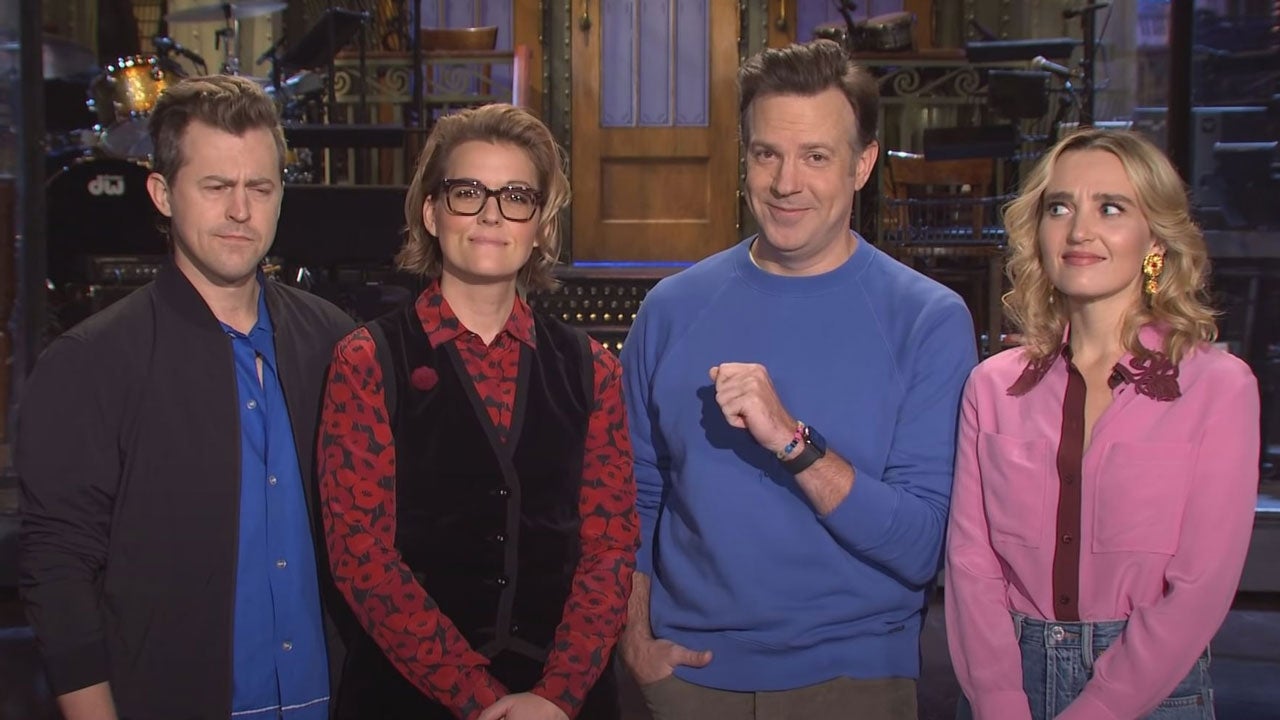 Jason Sudeikis Brings Out His Ted Lasso Positivity for Delightful 'Saturday Night Live' Promo