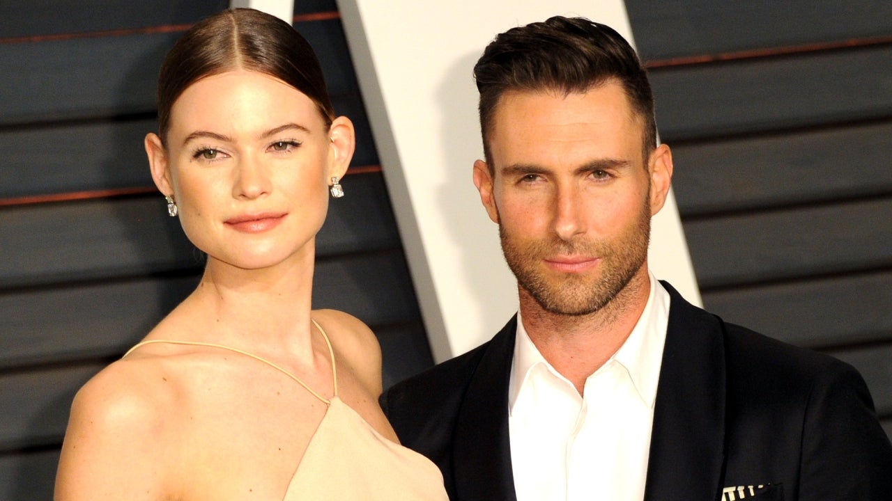 Adam Levine and Pregnant Wife Behati Prinsloo Take Flight Together Amid His Scandal