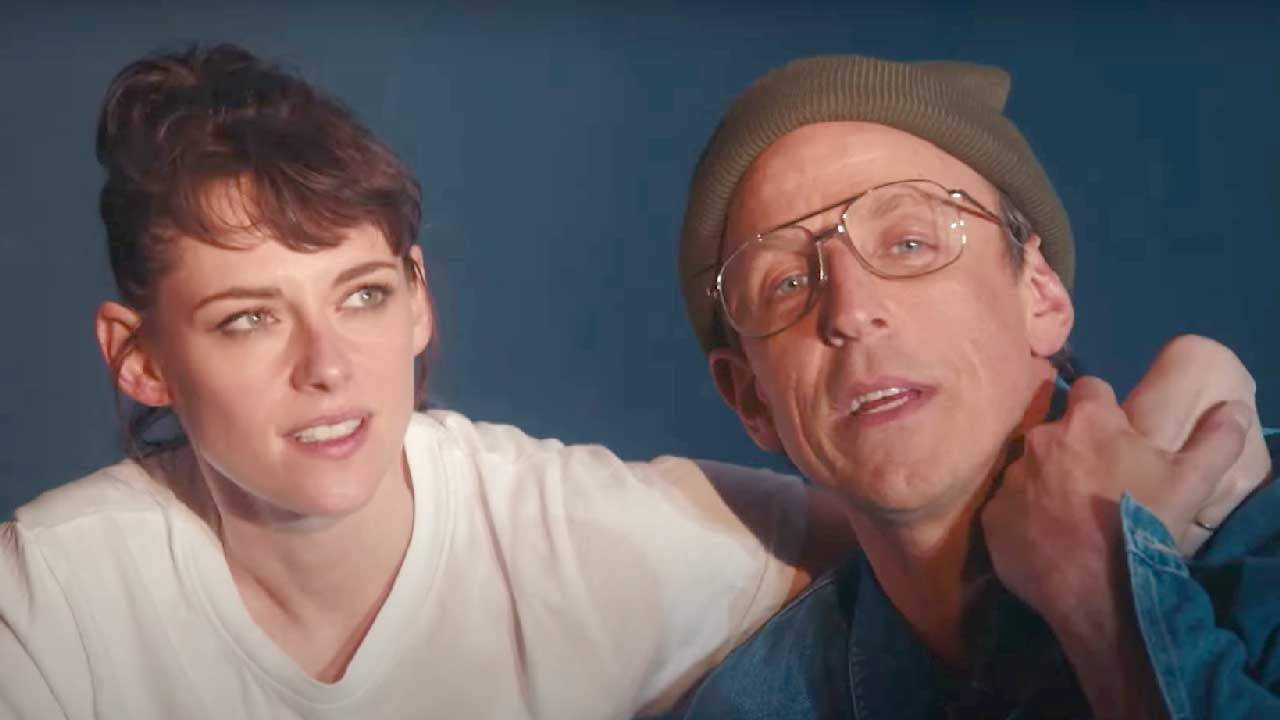 Kristen Stewart Goes Day Drinking With Seth Meyers, Gives Him a 'Lesbian Makeover': Watch