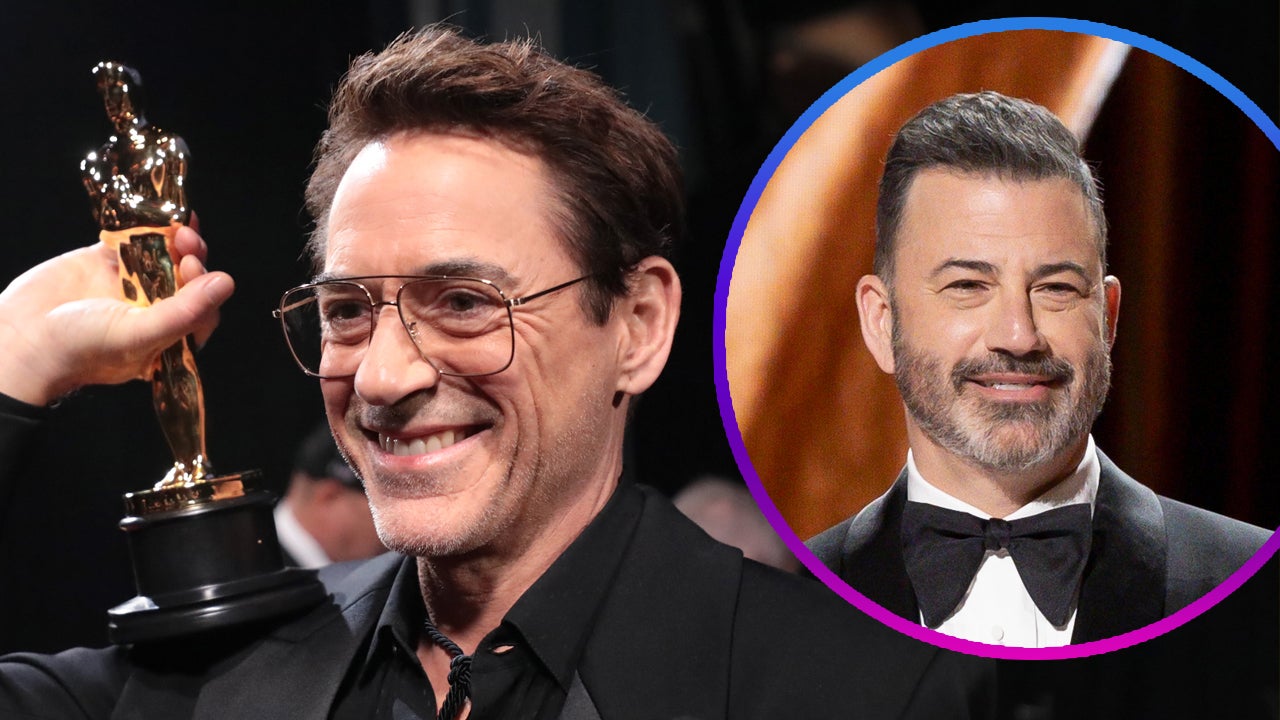 Robert Downey Jr. Reacts to Jimmy Kimmels Oscars Joke About Him