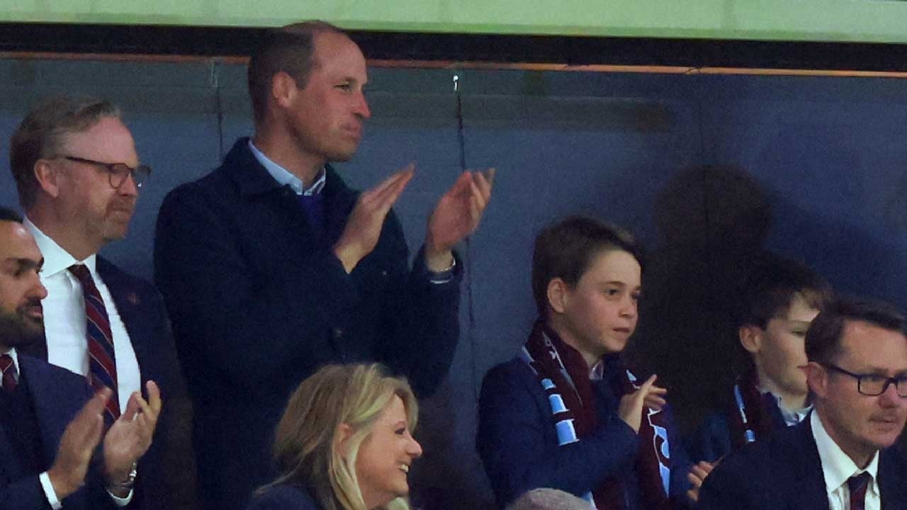 Prince William and Prince George Make First Public Appearance Since Kate Middleton's Cancer Announcement