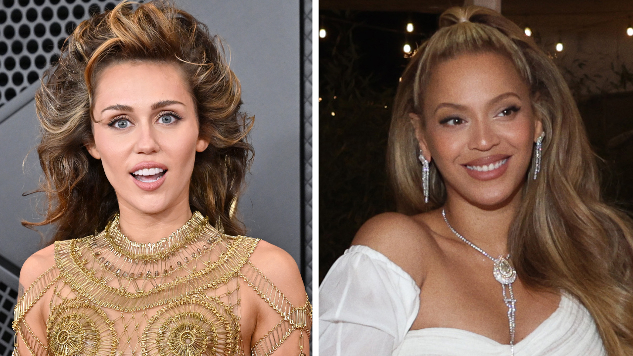 New Photo - Miley Cyrus Reveals What She and Beyoncé Text About