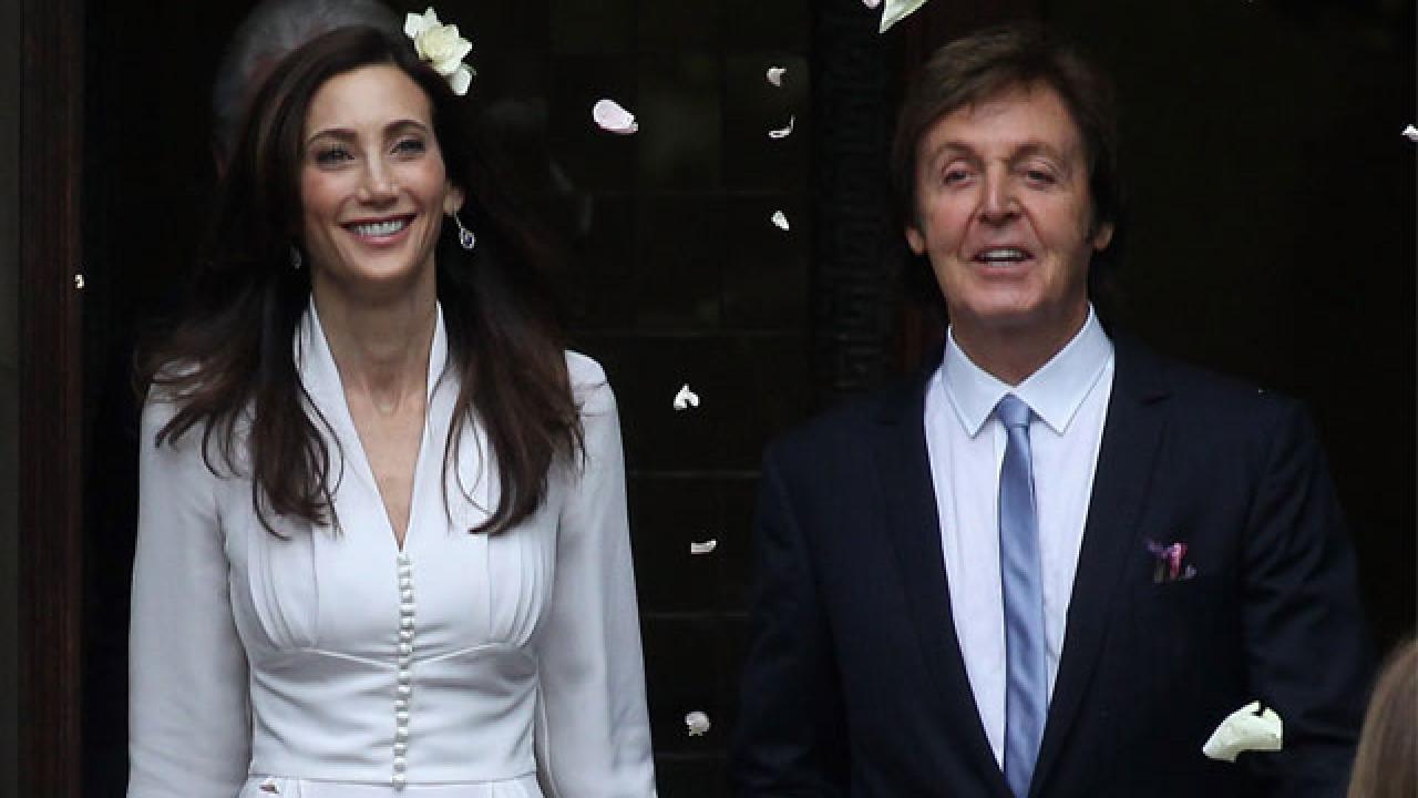 Paul McCartney and Nancy Shevell Tie the Knot Entertainment Tonight