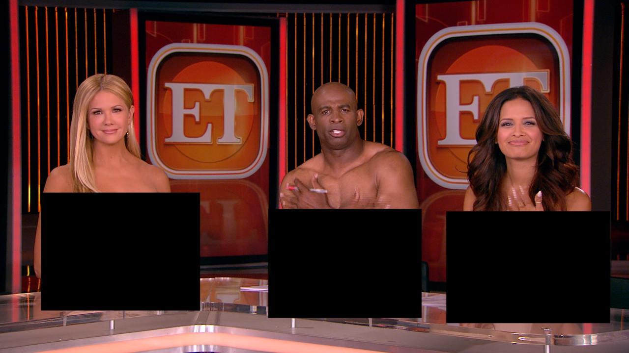Deion Sanders Strips Down With Nancy O'Dell and Rocsi Diaz For 'Dating