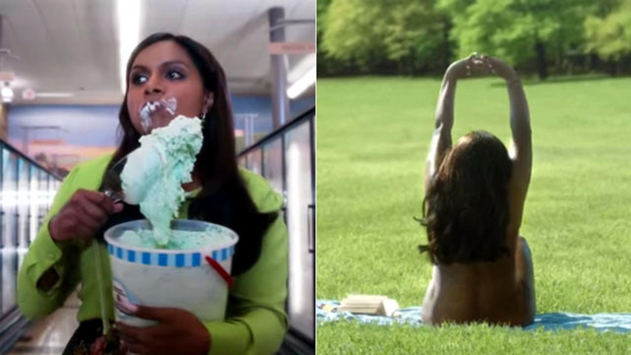 Mindy Kaling Is Nude, Hungry and Invisible In New Super Bowl Ad.