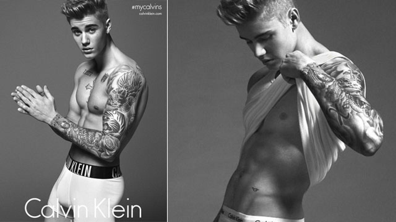 Justin Bieber's Bulge Faces Photoshop Allegations.