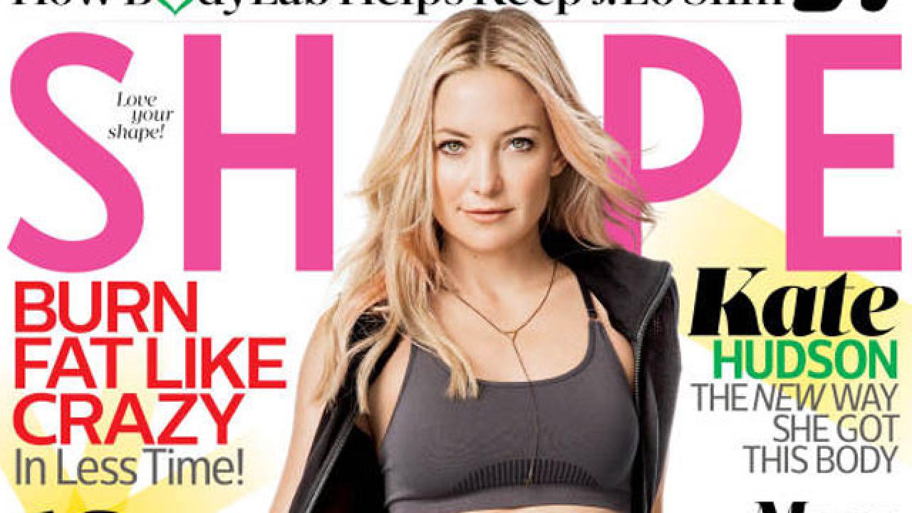 Kate Hudson Shows Off Insane Toned Abs on the Cover of 'Shape' | Entertainment Tonight