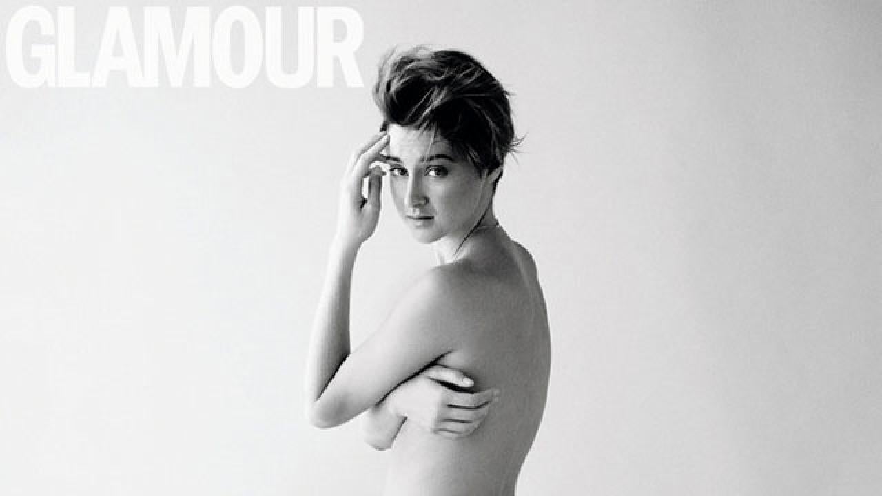 Shailene Woodley Poses Topless for 'Glamour UK,' Talks 'Fifty Shades of Grey' | Entertainment ...