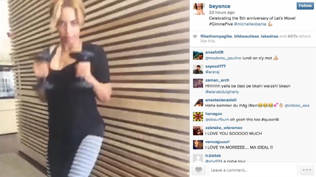 Beyonce Reveals Her Queen B Workout Routine | Entertainment Tonight
