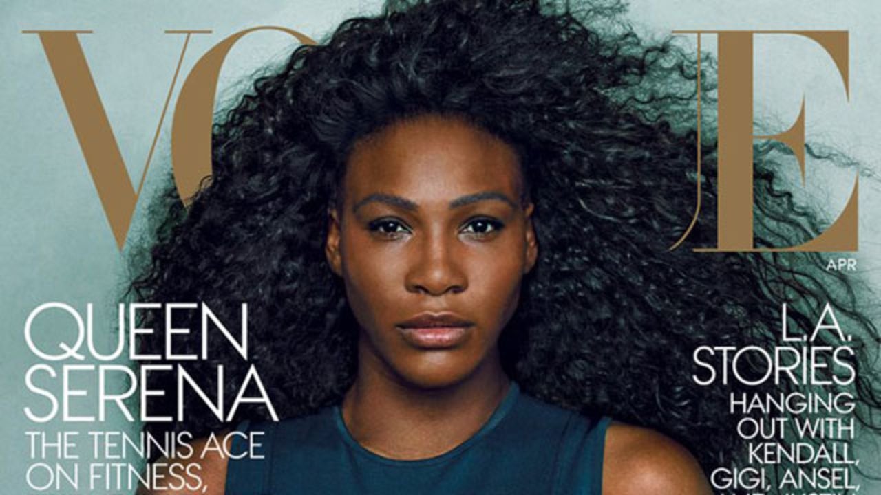Serena Williams Looks Amazing as 'Vogue' Cover Girl, Talks Dating