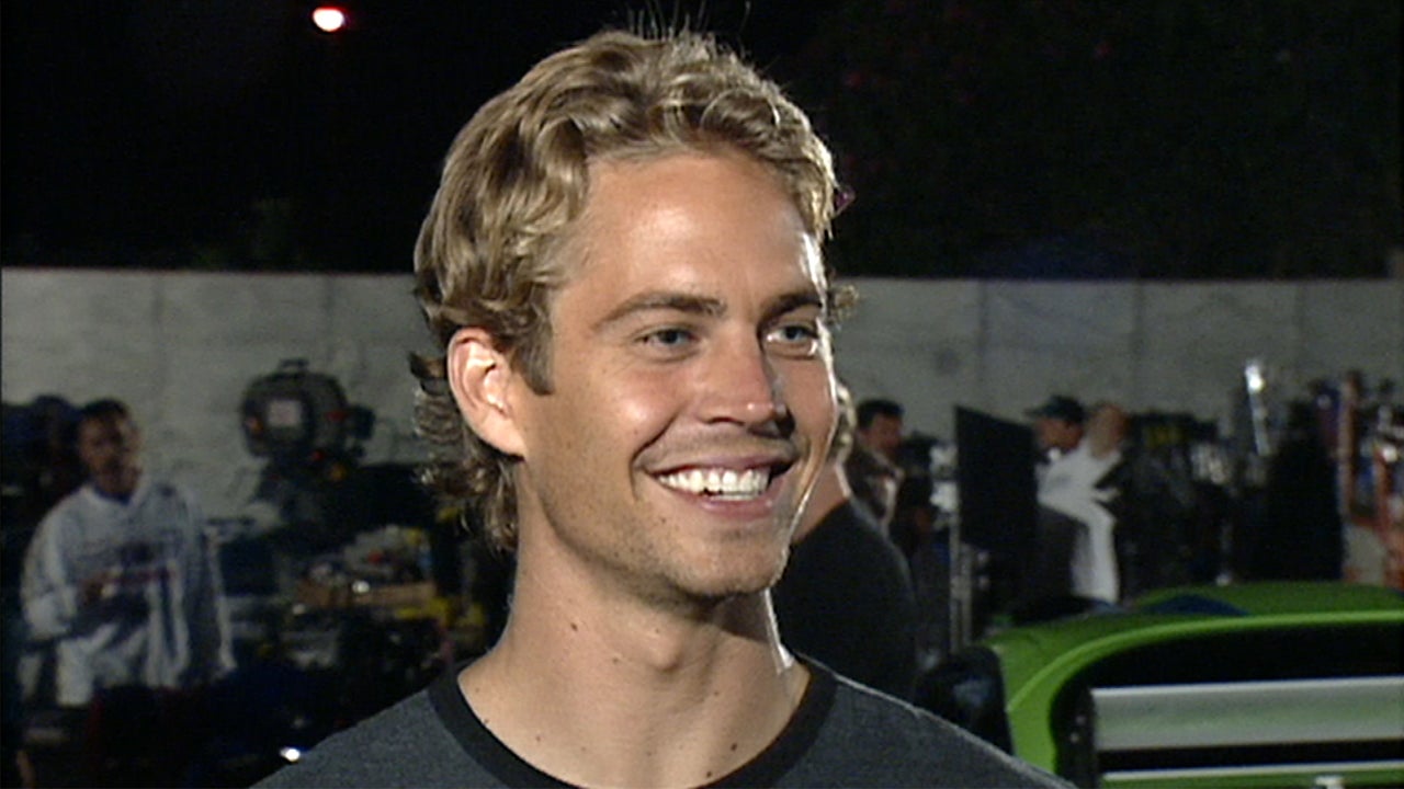 FLASHBACK Paul Walker on the Set of 'The Fast and The ...