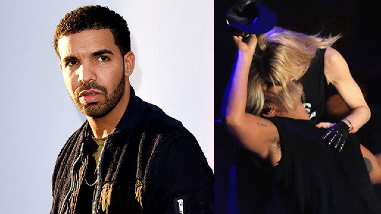 Drake Responds to Backlash Over Madonna Kiss | Entertainment Tonight