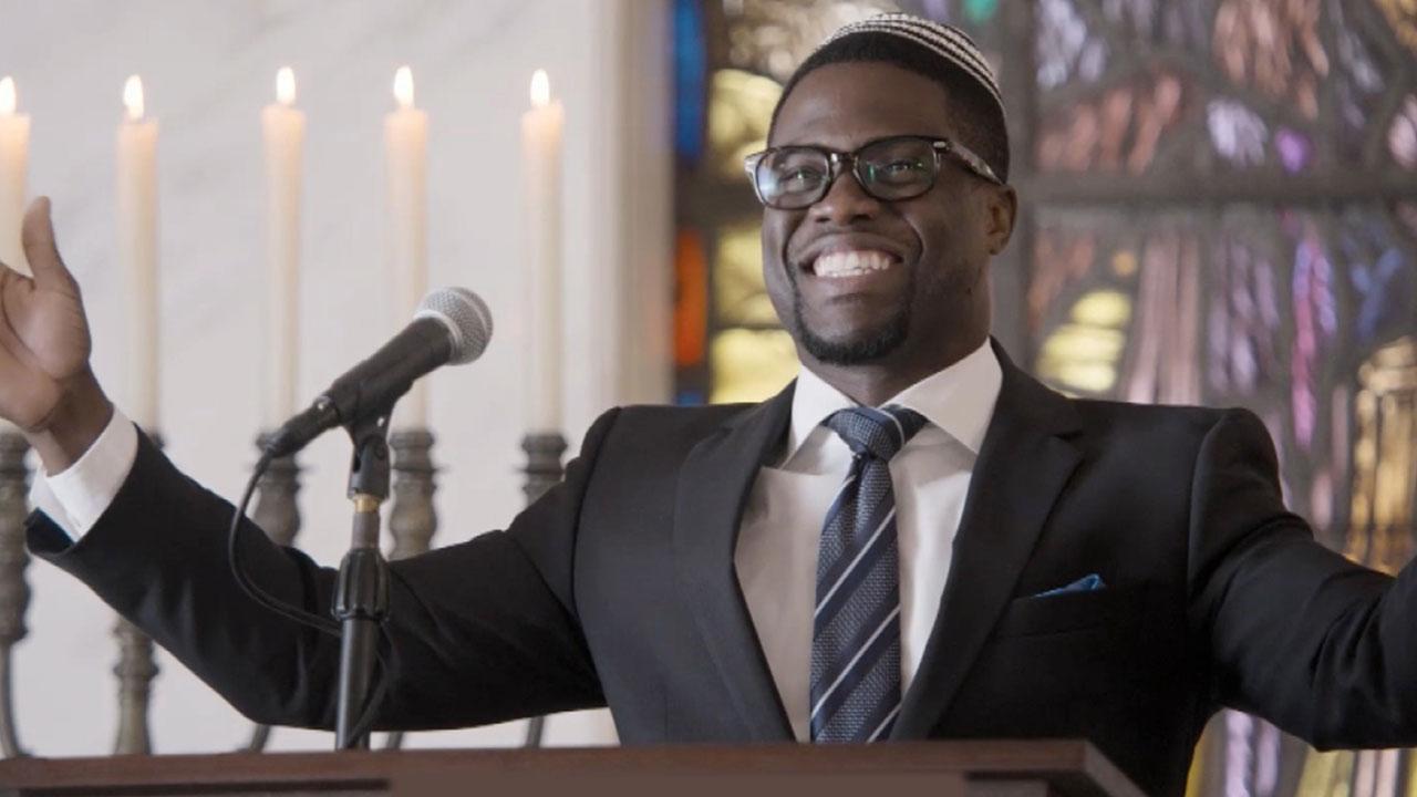 The Struggle Is Real For Kevin Hart In Hilarious The Wedding Ringer Outtake Entertainment Tonight