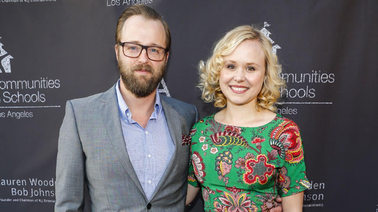 Newsroom Actress Alison Pill And Hubby Joshua Leonard Welcome Their First Child See The Sweet Pic Entertainment Tonight